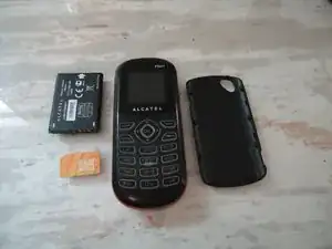 Alcatel OT-208 battery troubleshooting