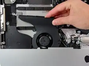 iMac Intel 21.5" EMC 2428 CPU Fan Replacement