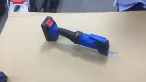 Turn the lever. Be careful to keep the mounting plate that falls below.