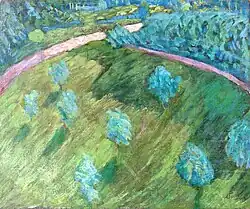 Сад из окна, 1908