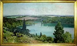 Чеслав Знамеровский, «Зелёные Озёра», 250 х 145 см, 1955