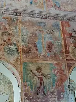 «Видение Ходящего посреди семи светильников», отреставрированное в летнем храме