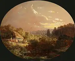 Домик в лесу, 1860. Государственный музей изобразительных искусств Республики Татарстан, Казань.