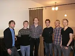 Árstíðir&nbsp;перед концертом в Петрозаводске (2011 год)