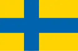 Проект флага Аландских островов (1950-е годы)