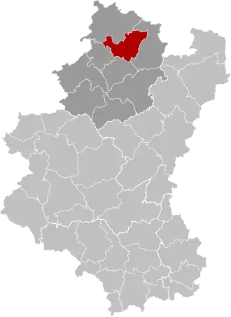 Эрезе на карте