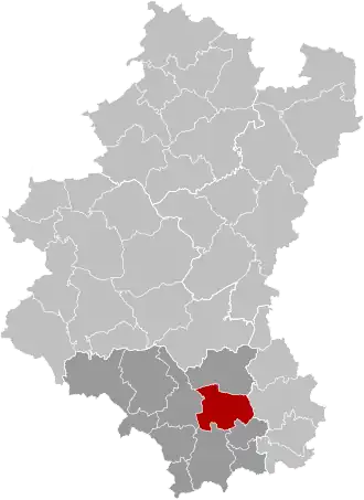 Эталь на карте