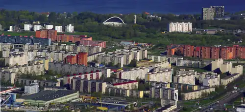 Аэрофото микрорайона Паэ