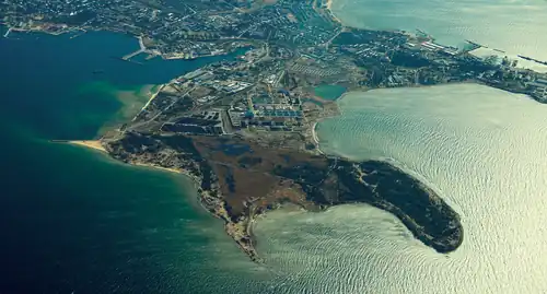 Вид на Пальяссааре с воздуха