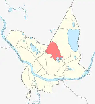 Микрорайоны Даугавпилса