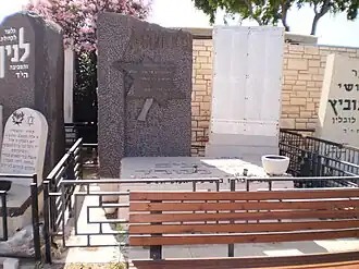 Мемориал погибшим евреям Лахвына кладбище в городе Холон