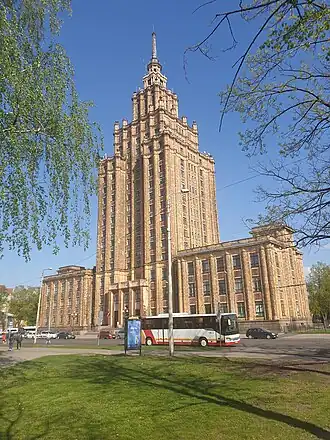 Здание Академии наук Латвии