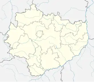 Кельце на карте