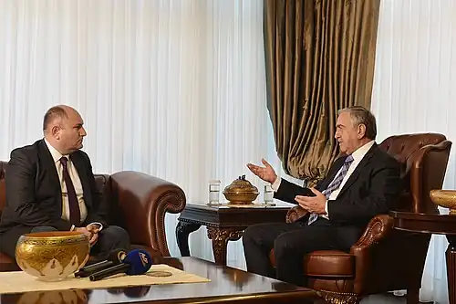 Интервью с Президентом Турецкой Республики Северного Кипра Мустафой Акынджи