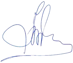 Изображение автографа
