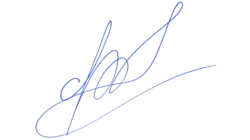 Изображение автографа