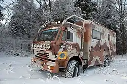 Вахтовый автодом на базе КАМАЗ-4326