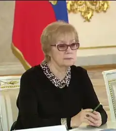 С. Г. Айвазова на заседании Совета при Президенте Российской Федерации по развитию гражданского общества и правам человека(11 декабря 2018 года)