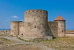 Внутренняя часть крепости Аккерман