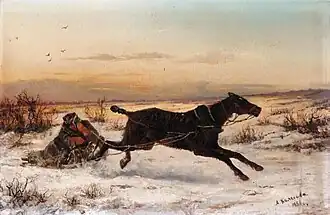 Колесов А.М. Упряжка, 1880