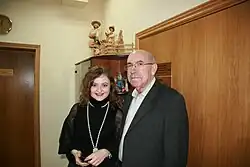 Sobolev Anatoliy, composer, conductor, Viktoria Gaman musician