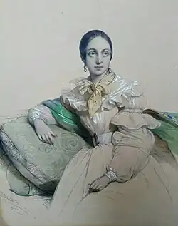 Анри Греведон, № 12, &nbsp;Revere, Благоговеть, Бумага, литография, ручная раскраска. Париж.