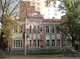 Аптека Фридолина, вид с ул. Железнодорожная