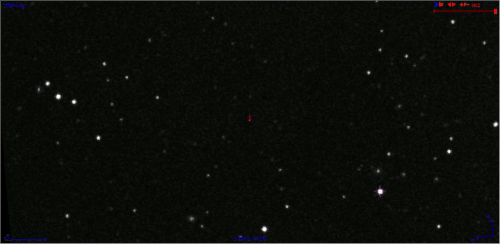 Снимок сделан 3 октября 2009 года с Slooh роботизированных телескопов (Тейде — Канарские острова)