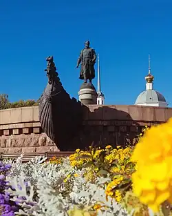 Афанасий Никитин в ярких красках осени