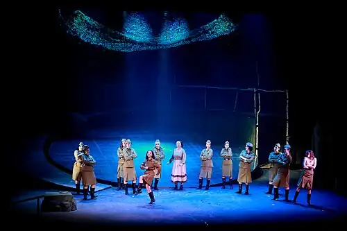 А зори здесь тихие. Омский государственный музыкальный театр