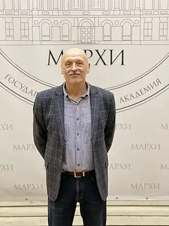 декабрь 2022. Белый зал МАРХИ. Открытие выставки "....Как один день"