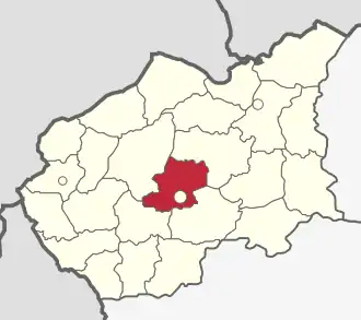 Белостокский район на карте