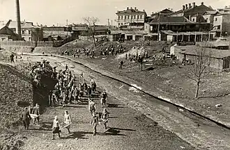 На берегу речки Лыбедь