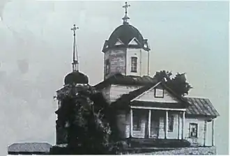 Церковь Рождества Богородицы, разрушена весной 1980 года