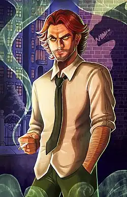 Бигби Волк на обложкеFables: The Wolf Among Us #22