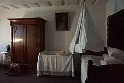 Мемориальный дом М. В. Фрунзе. Спальня