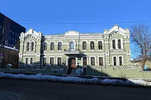 Д.&nbsp;32.Бывшая богадельня сестёр Титовых в Рязани, ныне минздрав Рязанской области.