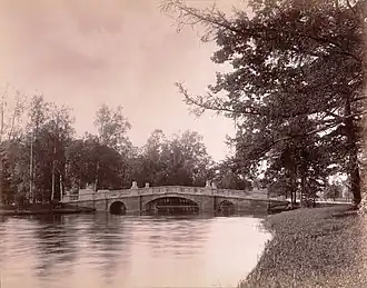 Большой Каменный мост, фото до 1941 года
Объект культурного наследия России федерального значениярег. № 471710731080076 (ЕГРОКН)объект № 4710204018 (БД Викигида)
