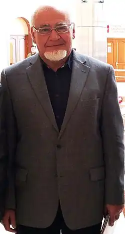 Б. М. Гаспаров в СФУ (18 мая 2013 года).