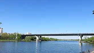 Братеевский мост с набережной в районе Братеево