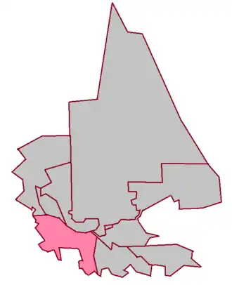 Бузанский сельсовет на карте