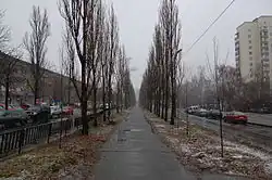 Бульвар Вацлава Гавела в Киеве (декабрь 2011 года)