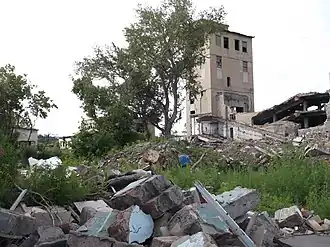 Бывшая шахта Коркинская