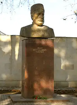 Бюст Тагиева в Гяндже