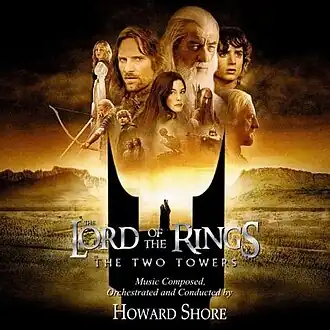 Обложка альбома Говарда Шора «The Lord of the Rings: The Two Towers (Original Motion Picture Soundtrack)» ()
