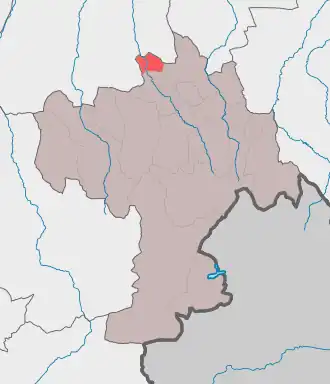 Бенойское сельское поселение на карте