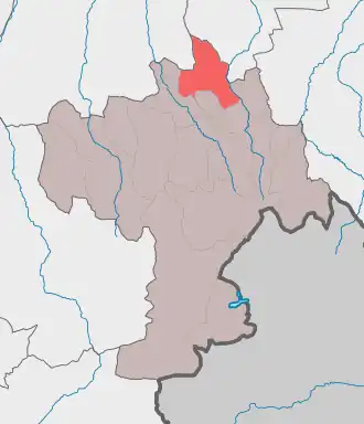 Гунинское сельское поселение на карте