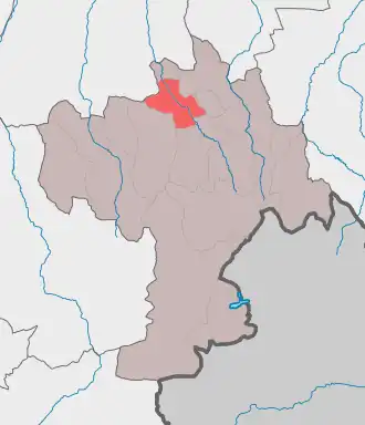 Ца-Веденское сельское поселение на карте