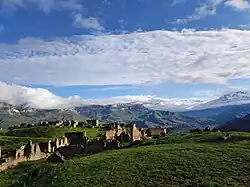 Общий вид части посёлка