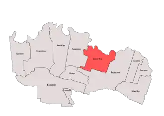 Верхненаурское сельское поселение на карте